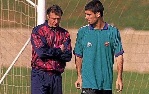 Johan Cruyff co anh huong rat lon voi Pep Guardiola