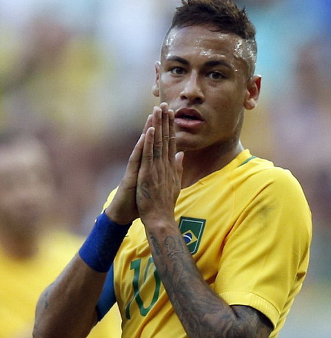 U23 Brazil 0-0 U23 Nam Phi Neymar bat luc, chu nha ra quan that vong hinh anh