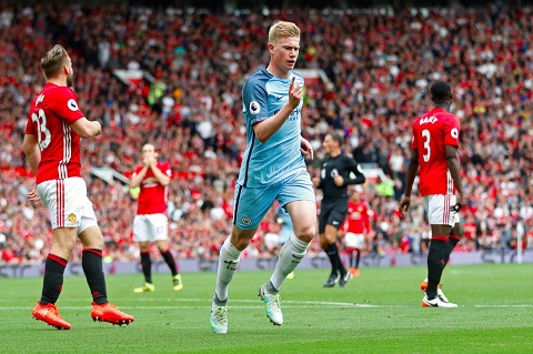 De Bruyne đưa Pep lên mây sau thắng lợi trước M.U