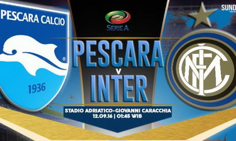 Nhan dinh Pescara vs Inter Milan 01h45 ngay 1209 (Serie A 201617) hinh anh