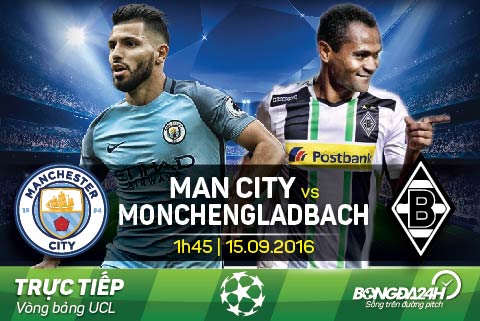 Man City 4-0 Moenchengladbach (KT): Ngày thi đấu chói sáng của Sergio Aguero