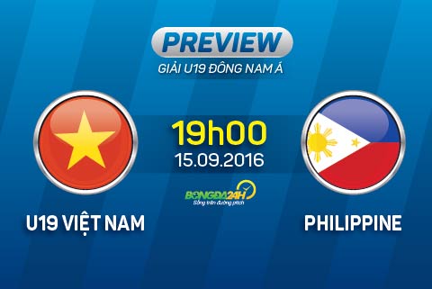 U19 Việt Nam vs U19 Philippines (19h ngày 15/9): Màn tập dượt cuối cùng