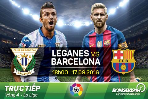 Leganes 1-5 Barca (KT): Tam tấu M-S-N vả vỡ mặt tân binh