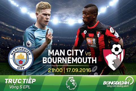 Man City 4-0 Bournemouth (KT): Thiên đường thứ 5 cho Citizens