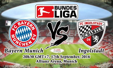 Nhan dinh Bayern Munich vs Ingolstadt 20h30 ngay 179 (Bundesliga 201617) hinh anh