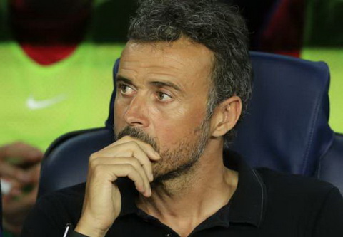 Luis Enrique tiet lo Barcelona khong quan tam den viec kiem soat bong.