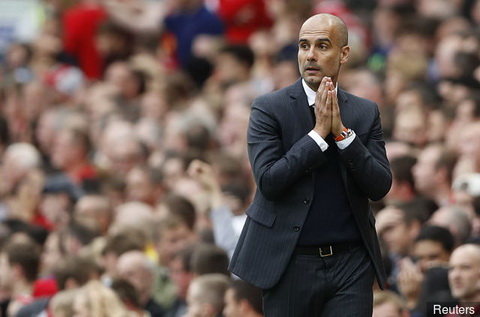 Pep Guardiola không buồn dù Man City mất điểm