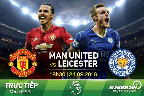 MU 4-1 Leicester (KT): Mourinho giảm bớt sức ép bằng trận hay nhất từ đầu mùa