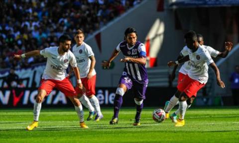 Tong hop Toulouse 2-0 PSG (Vong 7 Ligue 1 201617) hinh anh
