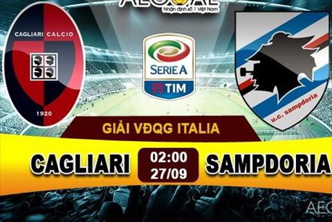 Nhan dinh Cagliari vs Sampdoria 02h00 ngay 279 (Serie A 201617) hinh anh