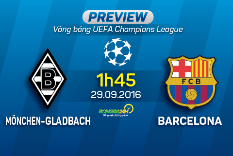Monchengladbach vs Barcelona (1h45 ngày 29/9): Một Celtic tiếp theo cho gã khổng lồ