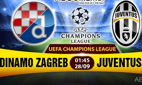 Nhan dinh Dinamo Zagreb vs Juventus 01h45 ngay 289 (Champions League 201617) hinh anh