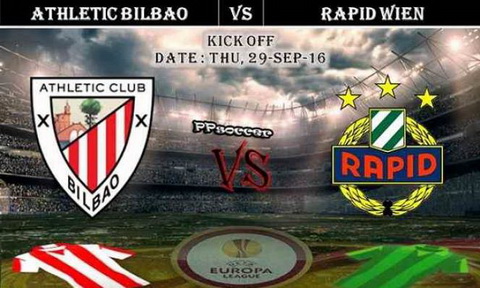Nhan dinh Bilbao vs Rapid Wien 02h05 ngay 309 (Europa League 201617) hinh anh