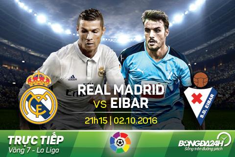 Real Madrid 1-1 Eibar (KT): Nối tiếp chuỗi thất vọng
