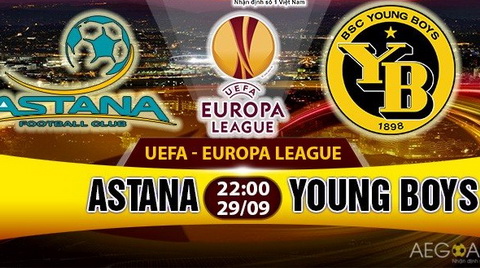 Nhan dinh Astana vs Young Boys 22h00 ngay 299 (Europa League 201617) hinh anh