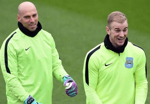 Caballero nói gì khi Joe Hart rời Man City