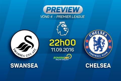 Swansea vs Chelsea (22h ngày 11/9): Khó cản cơn cuồng phong xanh
