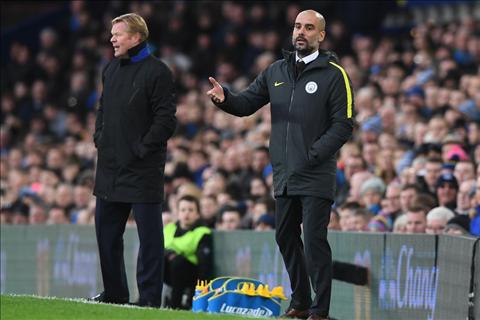 Everton 4-0 Man City: Koeman là tấm gương sáng của Guardiola