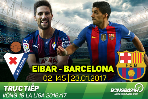 Eibar 0-4 Barca (KT): MSN đồng loạt nổ súng, nhà ĐKVĐ thắng dễ tại xứ Basque