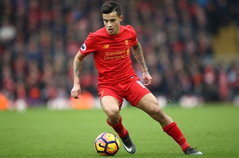 Tien ve Philippe Coutinho gia han voi Liverpool hinh anh