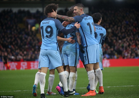 Crystal Palace 0-3 Man City: Dấu ấn đầu tiên của Gabriel Jesus