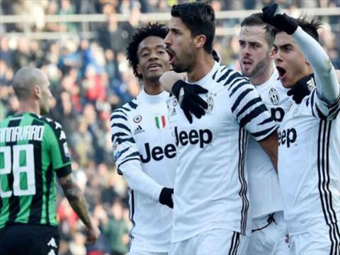 Tong hop Sassuolo 0-2 Juventus (Vong 22 Serie A 201617) hinh anh