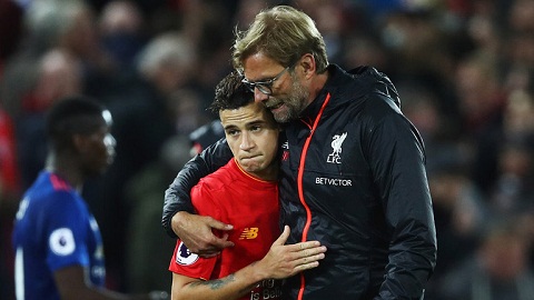 Klopp: “Coutinho đang gặp vấn đề”