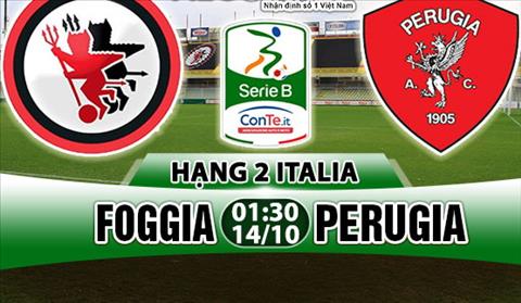 Nhan dinh Foggia vs Perugia 01h30 ngay 1410 (Hang 2 Italia 201718) hinh anh