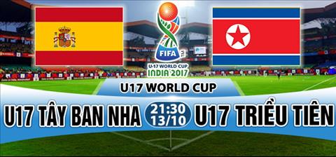Nhan dinh U17 Tay Ban Nha vs U17 Trieu Tien 21h30 ngay 1310 (VCK U17 World Cup 2017) hinh anh