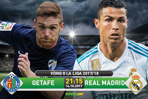 Getafe 1-2 Real Madrid (KT): Ronaldo hết tịt ngòi, Los Blancos thắng nhọc