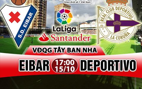 Nhận định Eibar vs Deportivo 17h00 ngày 15/10 (La Liga 2017/18)