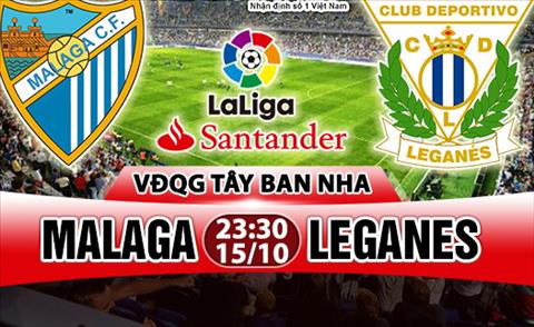 Nhận định Malaga vs Leganes 23h30 ngày 15/10 (La Liga 2017/18)