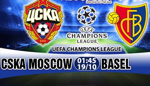 Nhan dinh CSKA Moscow vs Basel 01h45 ngay 1910 (Champions League 201718) hinh anh