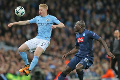 De Bruyne ngang tầm với Paul Scholes và David Beckham