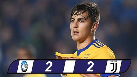Atalanta 2-2 Juventus: Dybala sút hỏng 11m, Lão bà đứt mạch toàn thắng