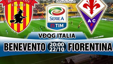 Nhận định Benevento vs Fiorentina 20h00 ngày 22/10 (Serie A 2017/18)