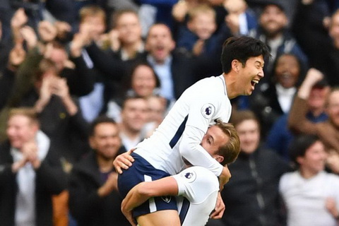 Son Heung-min qua an tuong voi phong do cua Harry Kane.