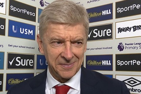 Wenger nói gì sau chiến thắng giòn giã trước Everton?