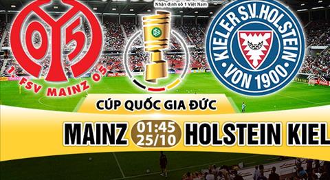Nhận định Mainz vs Holstein 01h45 ngày 25/10 (Cúp quốc gia Đức 2017/18)
