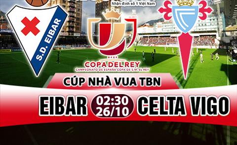 Nhan dinh Eibar vs Celta Vigo 02h30 ngày 2610 (Cup Nha vua TBN 201718) hinh anh