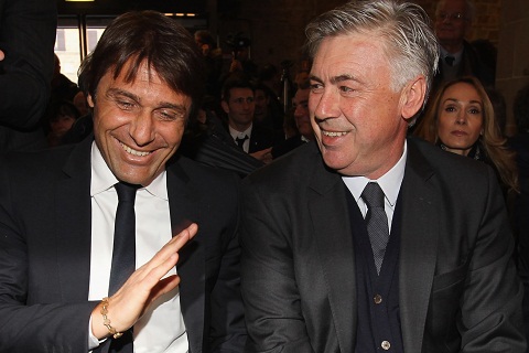 Ancelotti dinh chinh kha nang thay Conte dan dat Chelsea hinh anh