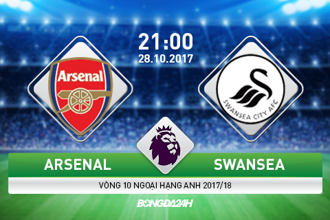 Arsenal vs Swansea (21h00 ngày 28/10): Pháo đã thông nòng
