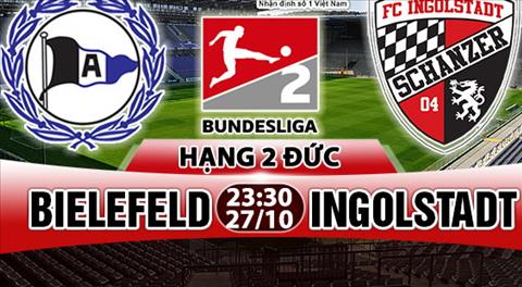 Nhận định Bielefeld vs Ingolstadt 23h30 ngày 27/10 (Hạng 2 Đức 2017/18)