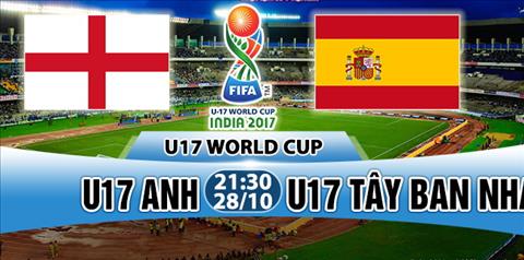 Nhận định U17 Anh vs U17 Tây Ban Nha 21h30 ngày 28/10 (VCK U17 World Cup 2017)