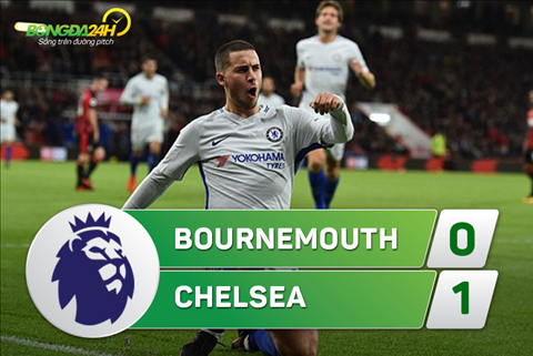 Ket qua Bournemouth 0-1 Chelsea
