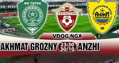 Nhận định Akhmat Grozny vs Anzhi 23h30 ngày 30/10 (VĐQG Nga 2017/18)