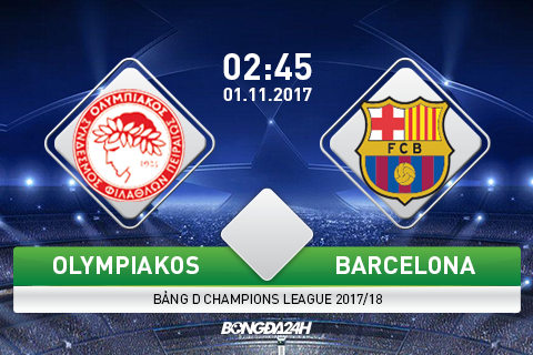 Olympiakos 0-0 Barcelona (KT): Messi không tỏa sáng, Blaugrana hòa thất vọng