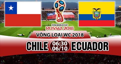 Nhan dinh Chile vs Ecuador 06h30 ngay 610 (VL World Cup 2018) hinh anh