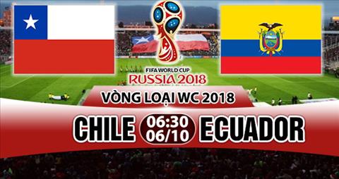 Nhận định Chile vs Ecuador 06h30 ngày 6/10 (VL World Cup 2018)