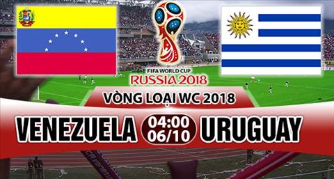 Nhận định Venezuela vs Uruguay 4h00 ngày 6/10 (VL World Cup 2018)